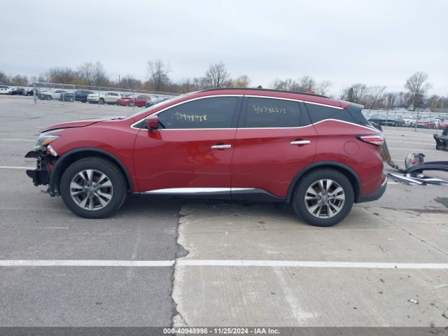 5N1AZ2MH5JN133567 Nissan MURANO SV
