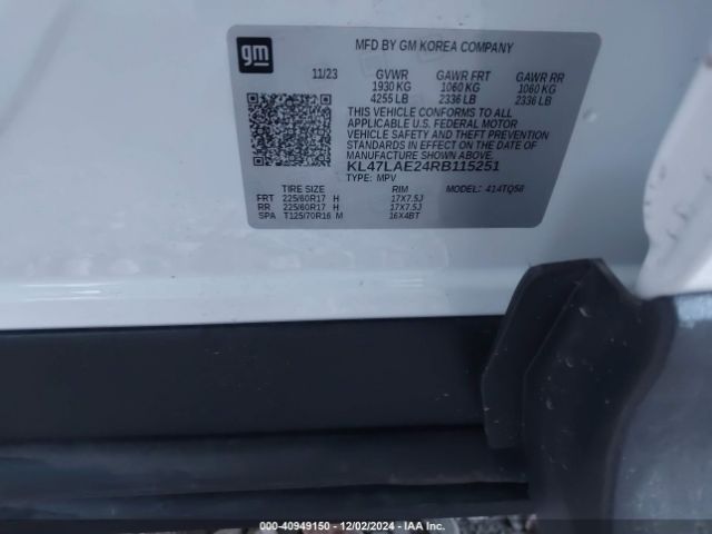 KL47LAE24RB115251 Buick Envista Preferred Fwd
