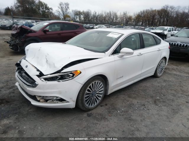 3FA6P0RU3HR359887 Ford Fusion Hybrid Titanium