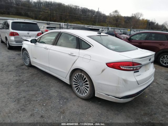 3FA6P0RU3HR359887 Ford Fusion Hybrid Titanium