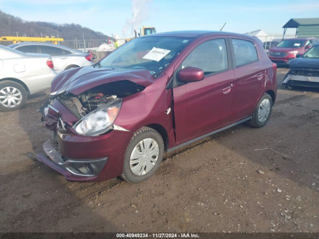 2019 MITSUBISHI MIRAGE ML32A3HJ6KH015811 Photo 1