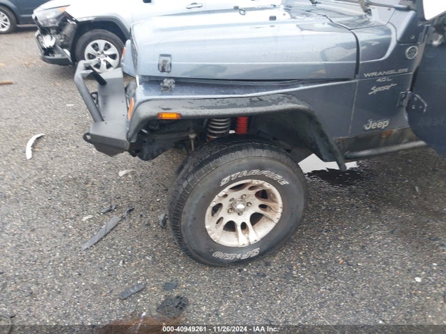 Aukcja sprzedaży 2001 Jeep Wrangler Sport, vin: 1J4FA49S91P326398, numer aukcji: 40949261