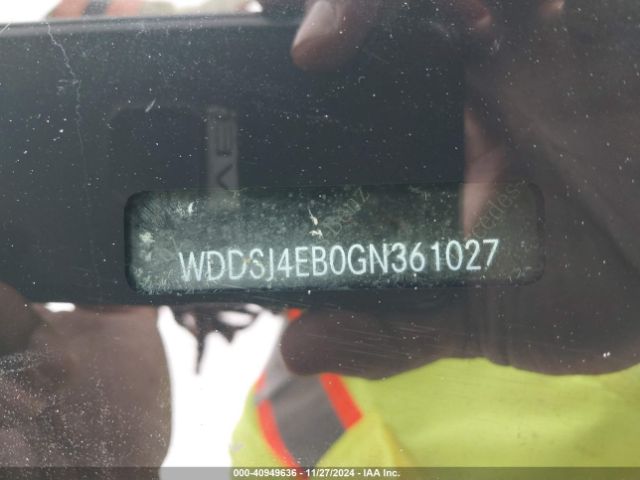 WDDSJ4EB0GN361027 Mercedes-Benz CLA 250
