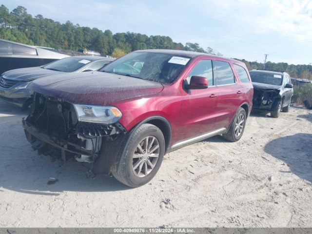 1C4RDHAG9JC395012 Dodge Durango Sxt Rwd