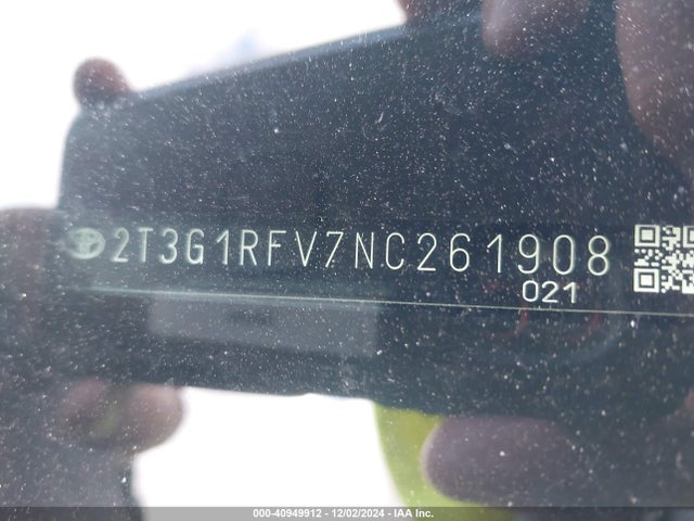 Toyota RAV4 LE 2022 2T3G1RFV7NC261908 Image 9