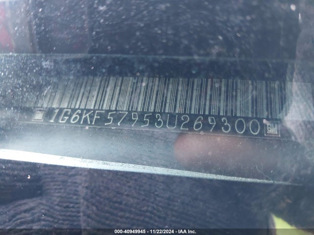 2003 CADILLAC DEVILLE 1G6KF57953U269300 Photo 8