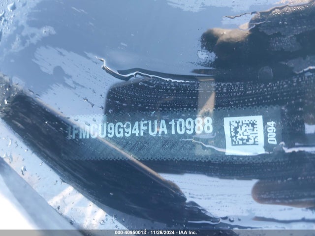 Ford ESCAPE SE 2015 1FMCU9G94FUA10988 Image 9