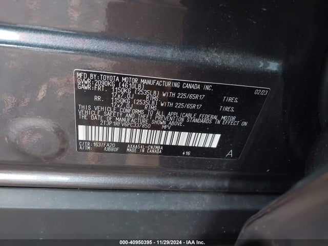 Toyota Rav4 Xle 2023 2T3P1RFV6PC337850 Image 9