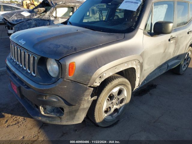 ZACCJAAW7GPE32706 Jeep Renegade Sport