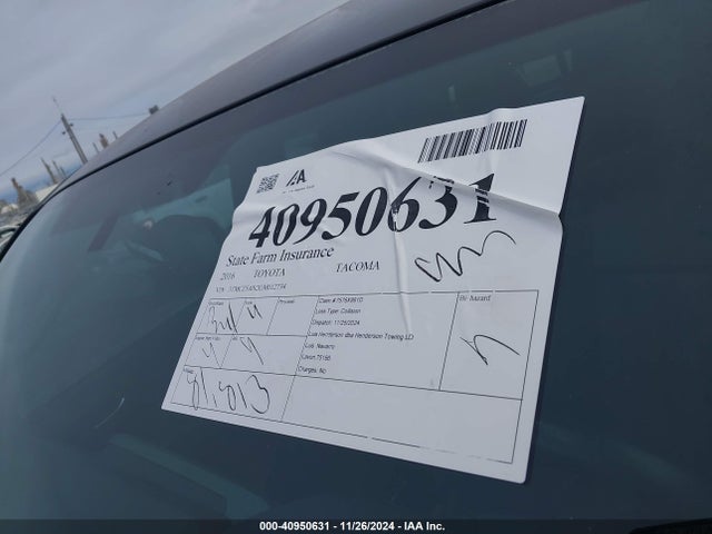 3TMCZ5AN2GM012734 Toyota Tacoma Trd Off Road