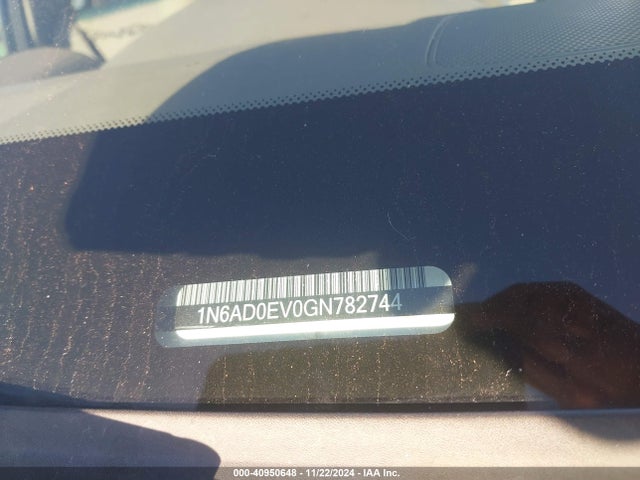 Nissan Frontier Pro-4x/s/sl/sv 2016 1N6AD0EV0GN782744 Image 9