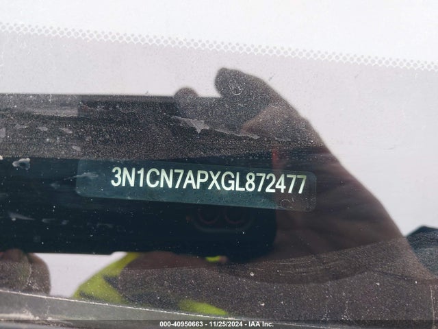 Nissan Versa 1.6 Sl 2016 3N1CN7APXGL872477 Image 9