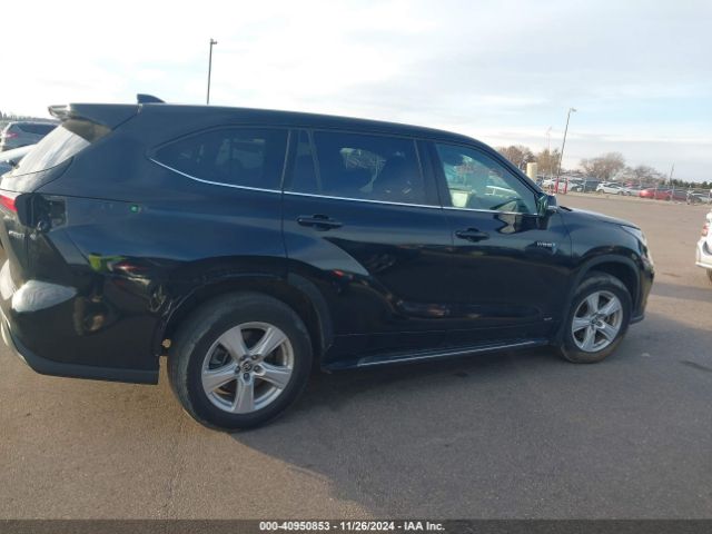 5TDBBRCH4MS526210 Toyota Highlander Hybrid Le