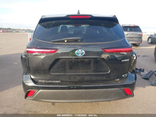 5TDBBRCH4MS526210 Toyota Highlander Hybrid Le