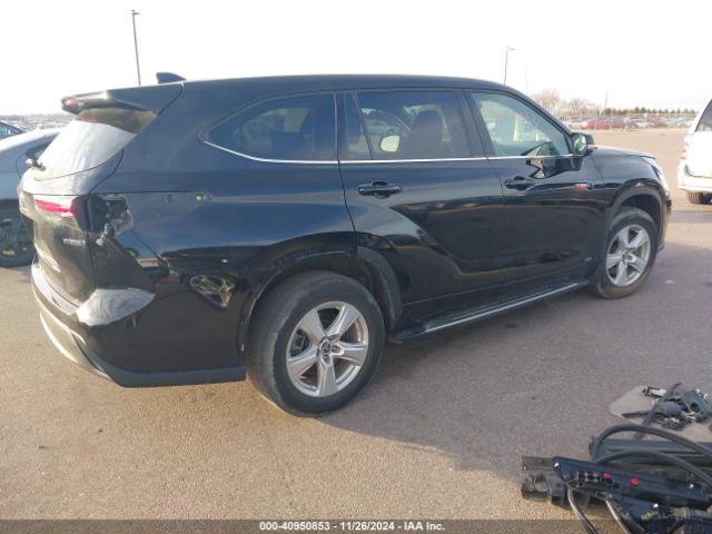 5TDBBRCH4MS526210 Toyota Highlander Hybrid Le