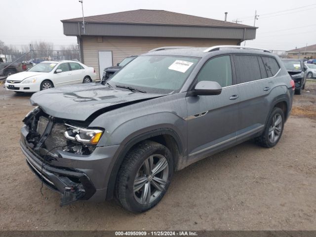 1V2XR2CA8KC606070 Volkswagen Atlas 3.6l V6 Se W/technology R-line