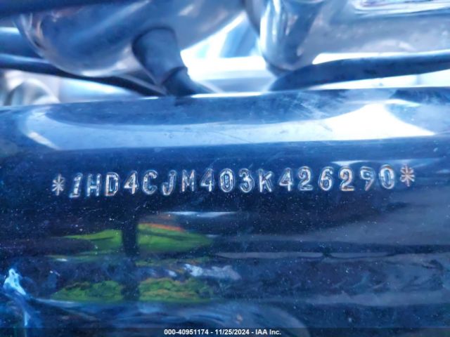 2003 HARLEY-DAVIDSON XL883 1HD4CJM403K426290 Photo 9