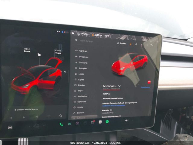 7SAYGDEF6NF397776 Tesla Model Y Performance Dual Motor All-wheel Drive