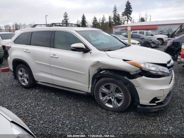 5TDDCRFH6ES004987 Toyota Highlander Hybrid Limited
