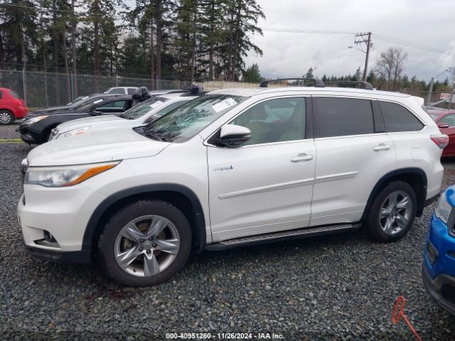 5TDDCRFH6ES004987 Toyota Highlander Hybrid Limited