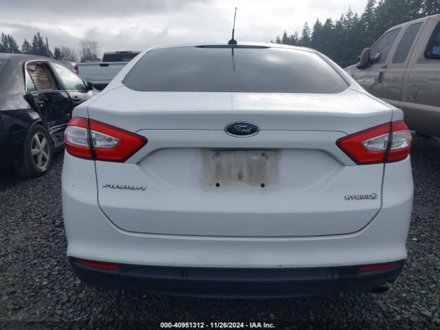 3FA6P0UU7ER357966 Ford Fusion Hybrid S