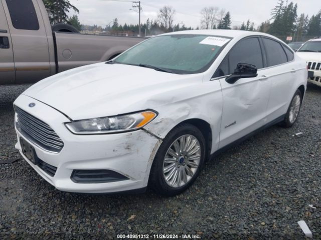 3FA6P0UU7ER357966 Ford Fusion Hybrid S