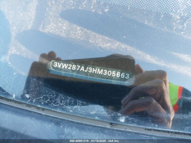 3VW2B7AJ3HM305663 Volkswagen Jetta 1.4t S