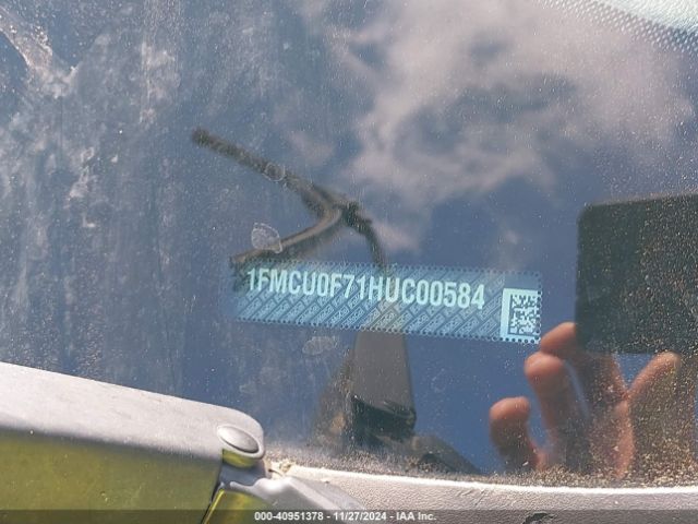 1FMCU0F71HUC00584 Ford ESCAPE S
