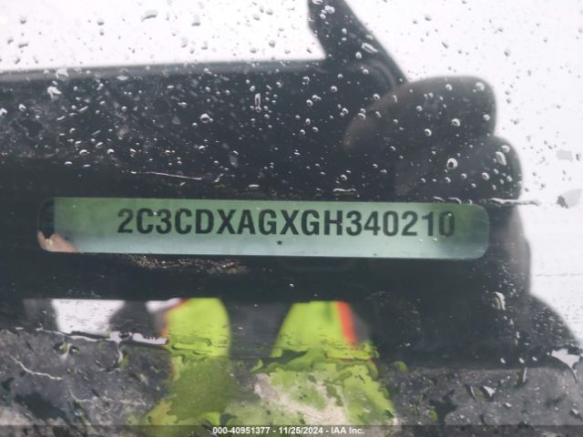 2C3CDXAGXGH340210 Dodge Charger Police