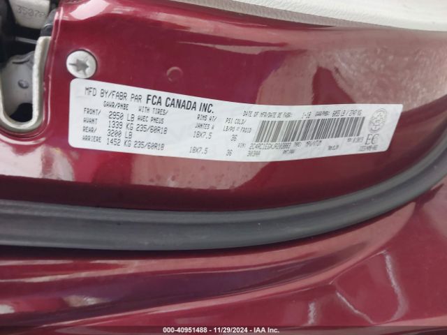 2C4RC1EGXJR203883 Chrysler Pacifica Touring-l Plus