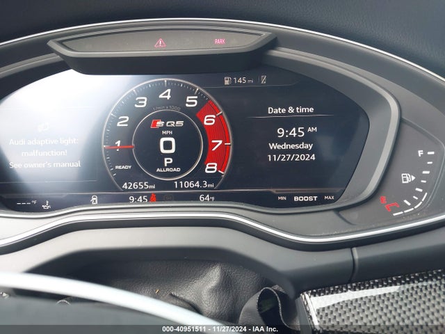 WA1B4AFY5L2011837 Audi Sq5 Premium Plus Tfsi Quattro Tiptronic