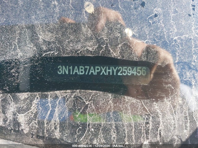 Nissan SENTRA SV 2017 3N1AB7APXHY259456 Image 9
