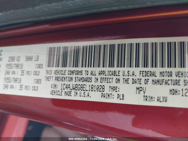1C4AJWBG8EL181028 Jeep Wrangler Sahara