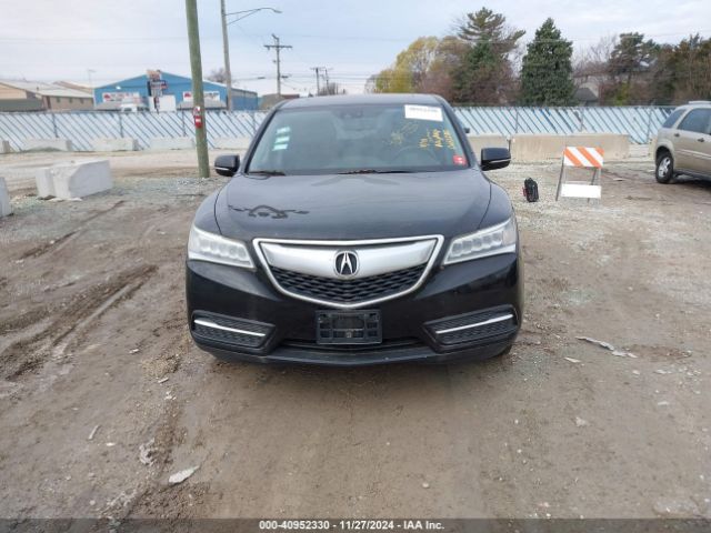 5FRYD4H40FB004290 Acura Mdx Technology Package