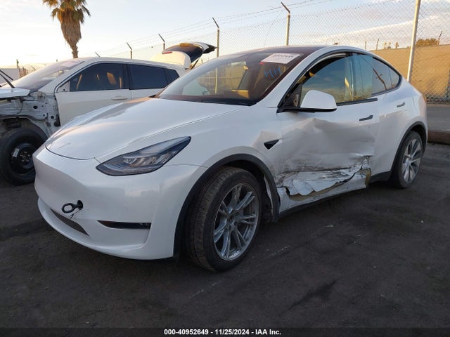 2021 TESLA MODEL Y 5YJYGDEE3MF090536 Photo 1