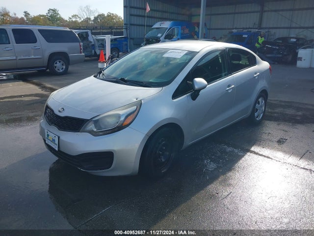 KIA RIO LX 2014 KNADM4A37E6331908 Image 2