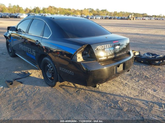 2G1WD5E36F1160811 Chevrolet IMPALA LIMITED POLICE