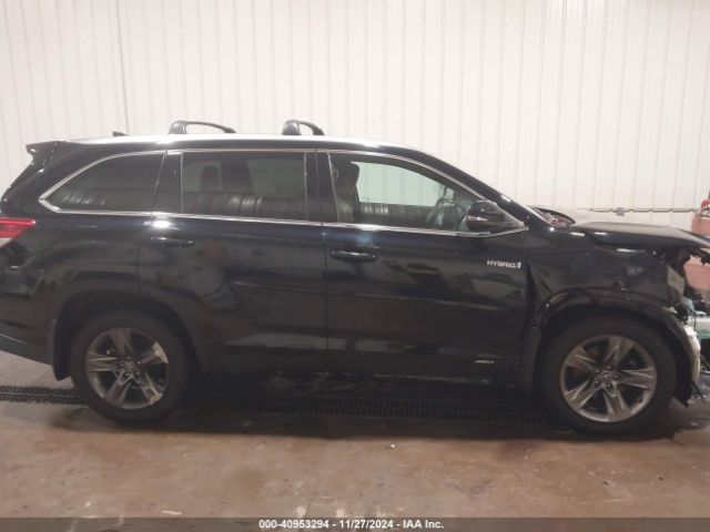 5TDDGRFH8HS031312 Toyota Highlander Hybrid Limited Platinum