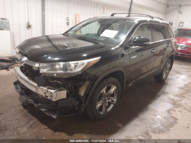 5TDDGRFH8HS031312 Toyota Highlander Hybrid Limited Platinum