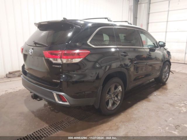 5TDDGRFH8HS031312 Toyota Highlander Hybrid Limited Platinum