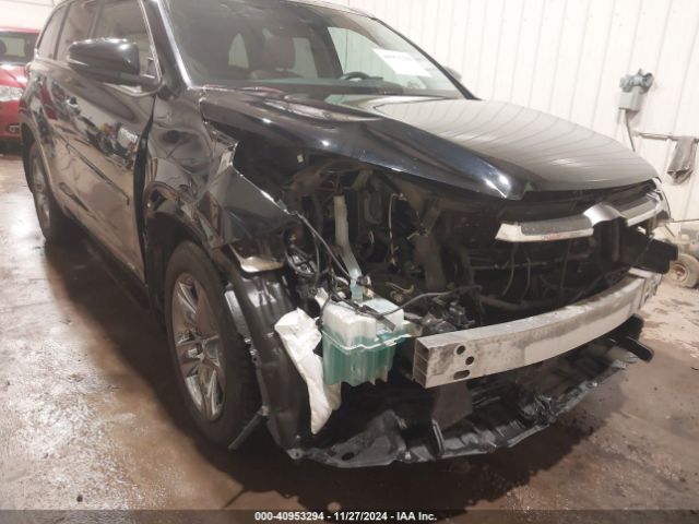 5TDDGRFH8HS031312 Toyota Highlander Hybrid Limited Platinum