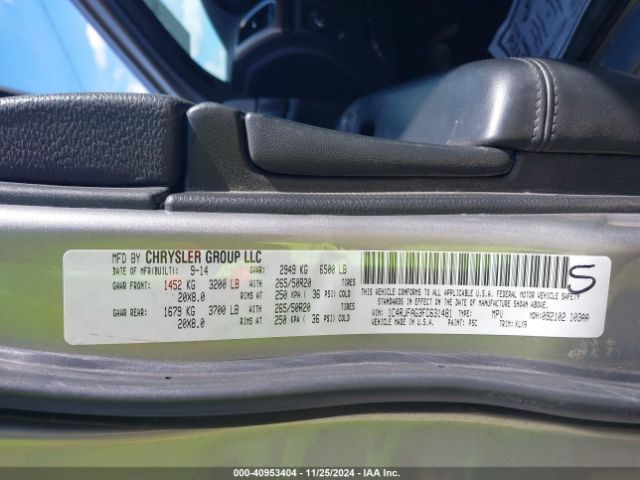 1C4RJFAG3FC631481 Jeep Grand Cherokee Altitude