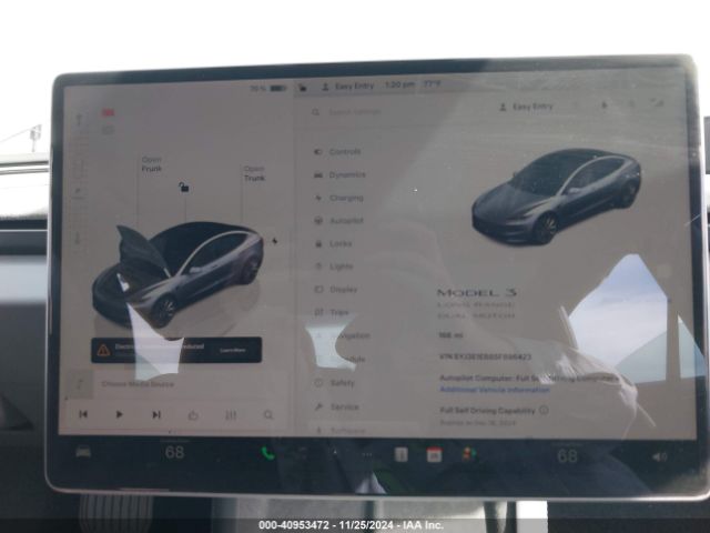 5YJ3E1EB8SF896423 Tesla Model 3 Long Range All-wheel Drive