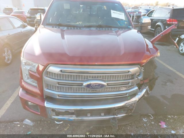 1FTFW1EG6FFA99546 Ford F-150 Platinum