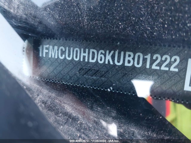 Ford ESCAPE SEL 2019 1FMCU0HD6KUB01222 Image 9