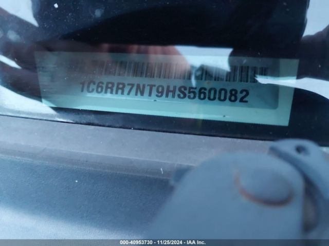 1C6RR7NT9HS560082 RAM 1500 Laramie  4x4 5'7 Box