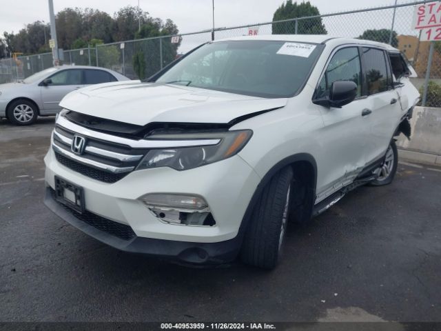 5FNYF5H13GB002767 Honda PILOT LX