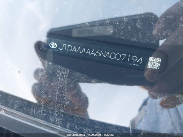 JTDAAAAA6NA007194 Toyota Mirai Xle