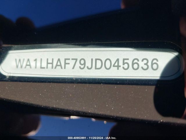 WA1LHAF79JD045636 Audi Q7 2.0t Premium