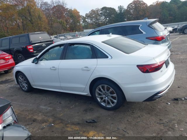 WAUGMAF48LA049588 Audi A4 Premium 40 Tfsi Front-wheel Drive S Tronic